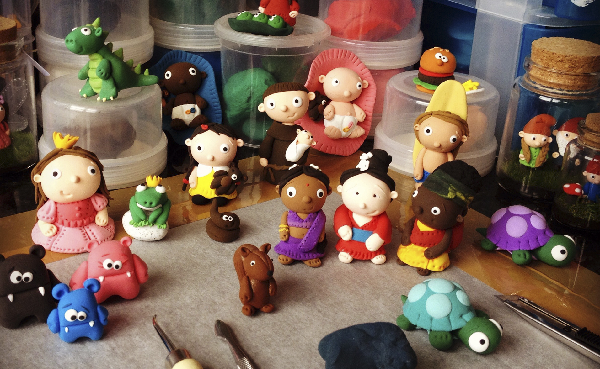 Modelling clay